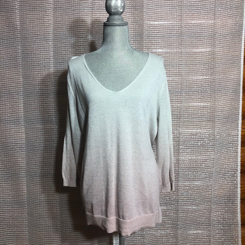 Shimmery lightweight sweater